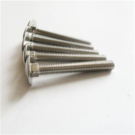 Almindelig skrue rustfrit stål firkantet skrue / trækbolt
