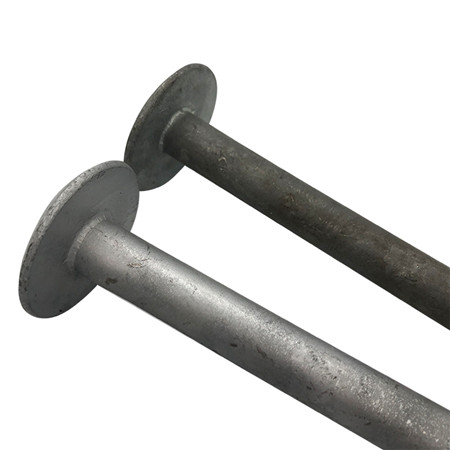 DIN 603 rustfrit stål svamp med rundhoved med firkantet halsvogn
